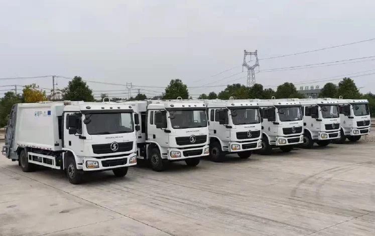 Дешевая цена новый компрессионный сборщик мусора 4*2 Shac man уплотнитель для