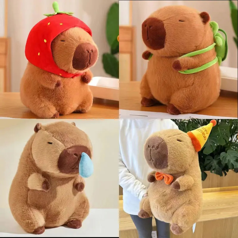 Kawaii Capybara plush doll capybara plush toy birthday gift plush toy wholesale cute doll wedding gift
