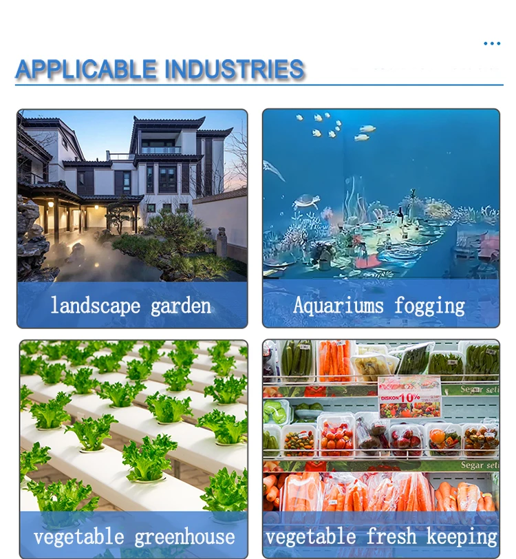 Keri M0405 4 head ultrasonic mist maker