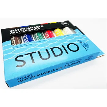 Fast Seller Water mixable Oil Paints High Quality Aluminum Choice Painting Phoenix Studio Oil colours 6 colours 22ml