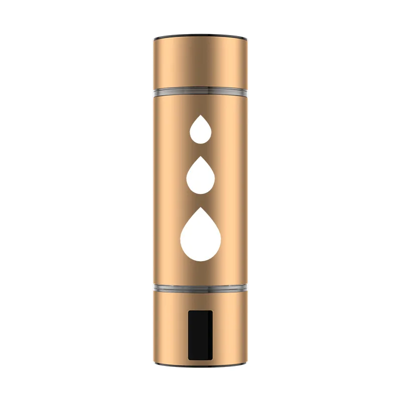 Genuine Hydrogen-rich Water Vegetable Water Cup Plastic Golden Purified Water Hidrogeno Car Kit Hot & Cold Free Spare Parts 8.88