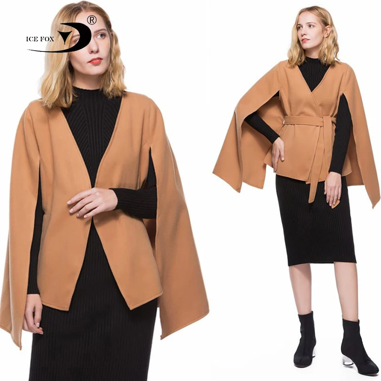 China Manufacturer Two Colorways Winter Autumn Spring Women Winter Woolen Shawls With Waistband