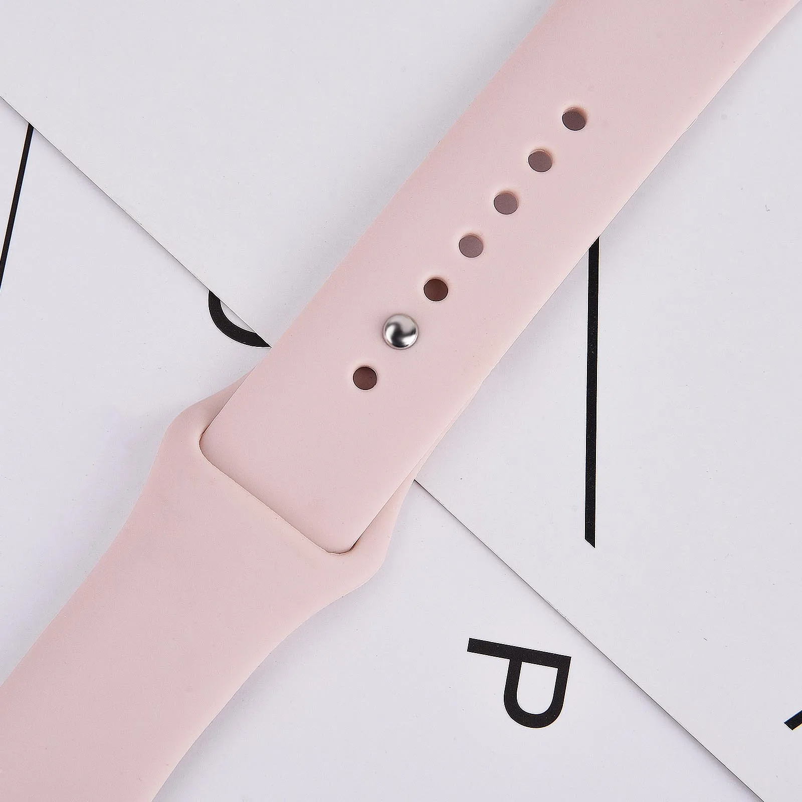  Силиконовый спортивный ремешок для Apple Watch Series 3 4 5 6/SE 38 мм 40 42 44 Лидер продаж
