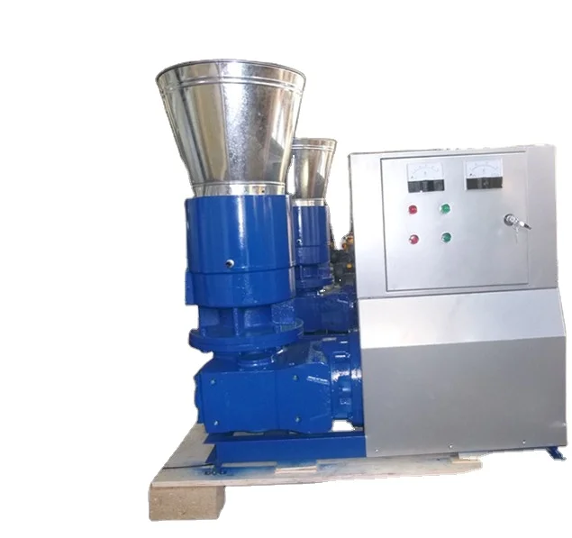 Homemade alfalfa granulator pellet mill wood pelletizer in stock