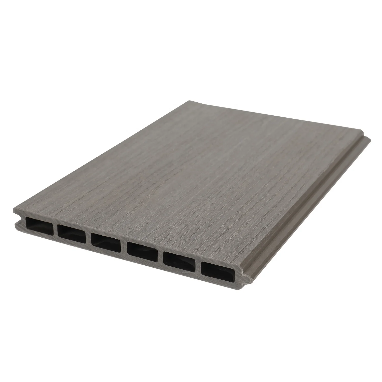 Wood Plastic Composite Fence WPC Panel and Steel Accessories