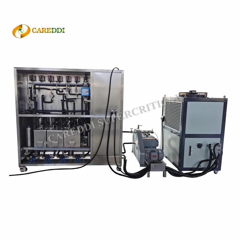 CAREDDI Lab Scale 6Liter(5L+1L) Supercritical CO2 Fluid Extractor Oil Extraction Machine Pharmaceutical Extraction Machine