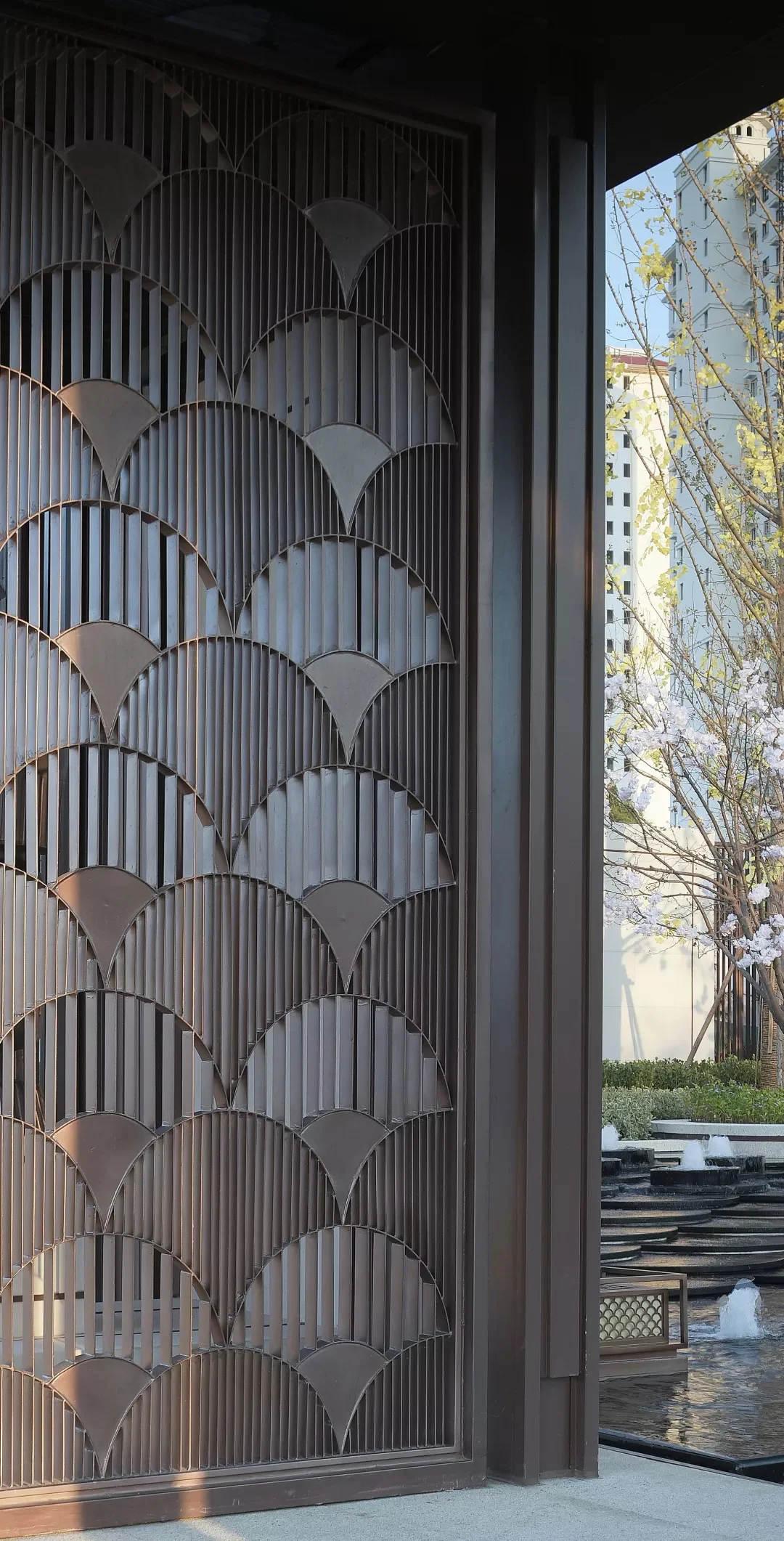 Decorative Room Partition  Panel  Modern  Metal Screen Room Divider