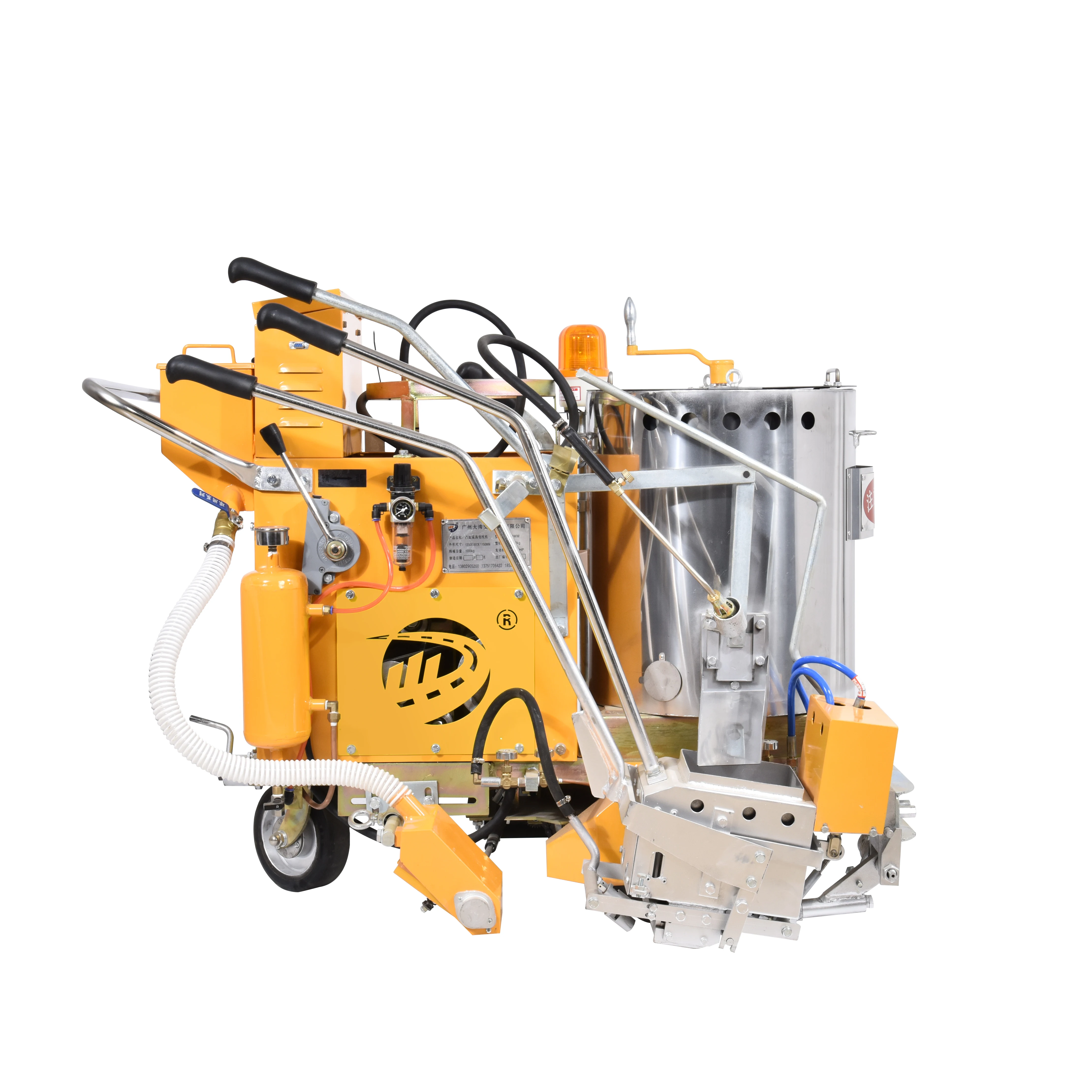 Поставка от производителя, машина для маркировки дорог, термопластичная краска DWM, выпуклое Осциллирующее термоплавкое оборудование