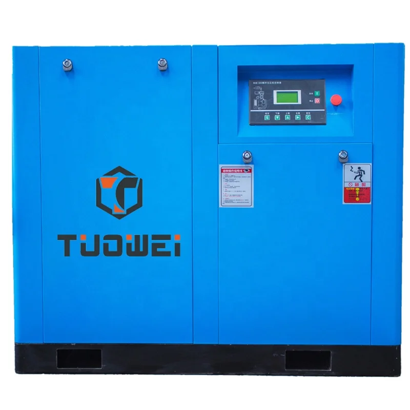 220В 10 бар 55 кВт стационарный воздушный компрессор энергосберегающий винтовой компрессор в Мексике