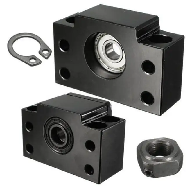 EK08 ball screw support fixed side unit shaft diameter 8mm