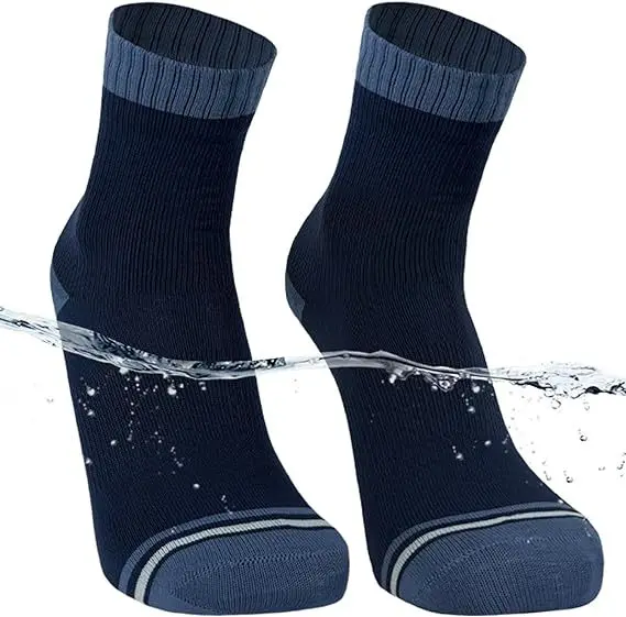 High Elastic Fiber Nylon Breathable Comfort Outdoor Running Riding Sport Waterproof Socks