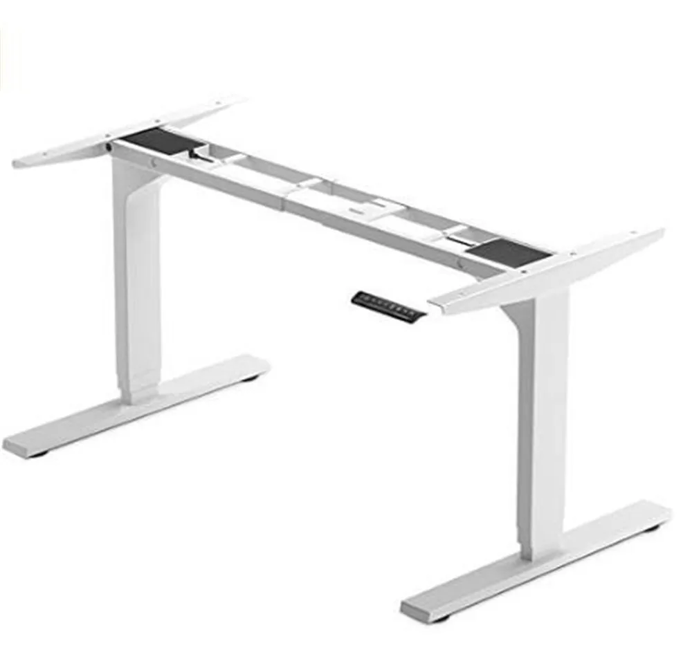 Best Seller Dual Motor Smart Electric Ergonomic Adjustable Height L Shape Standing Desk Table Frame