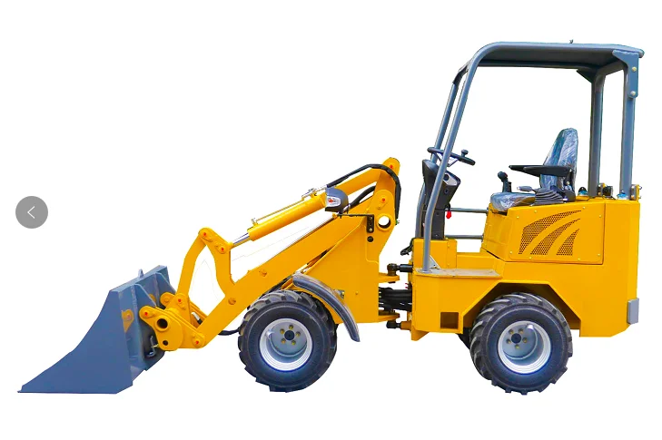 Load capacity 800kg 4wd heavy machinery china telescopic mini radlader  telehandler shovel wheel loaders