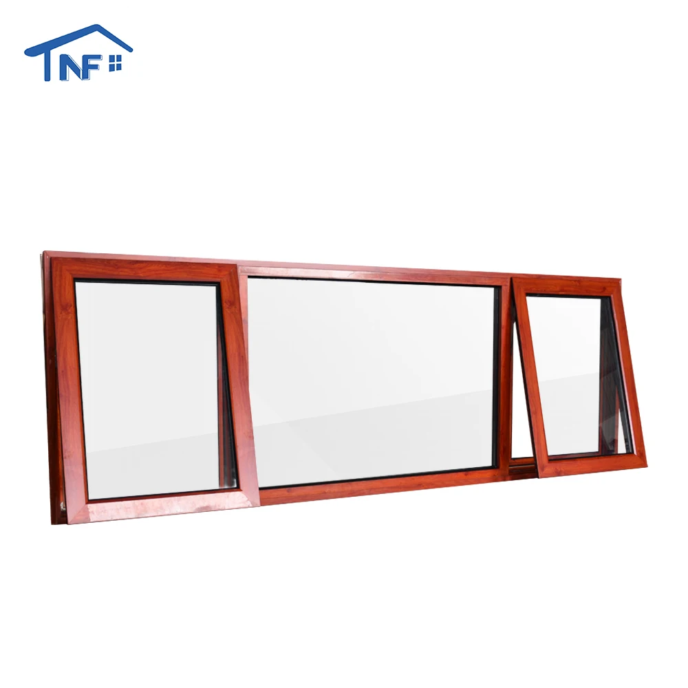 Villa Home Manual Aluminum Awning Window Chain Winder Awning Window Double Glazed Windows Australia Standard Residential Window