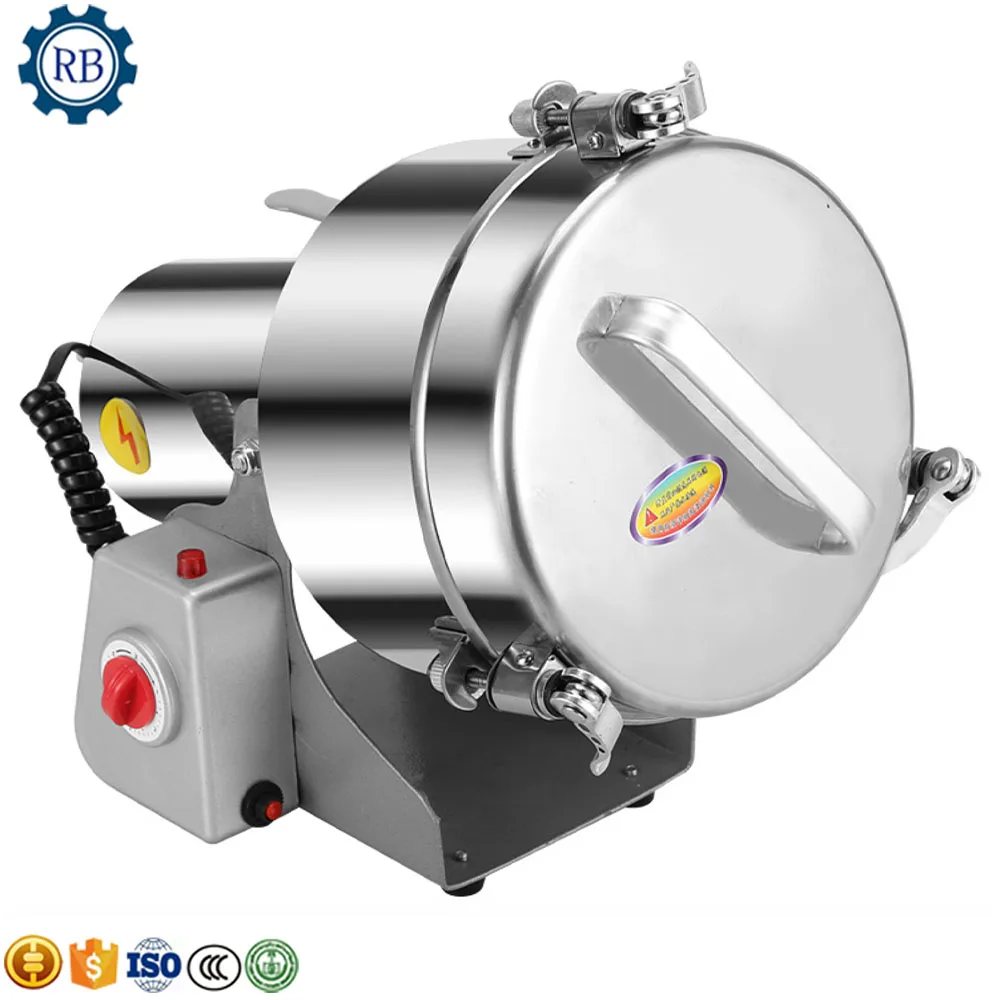 stainless steel swing type powder mill for chilli herbs cereals wheat flour rice