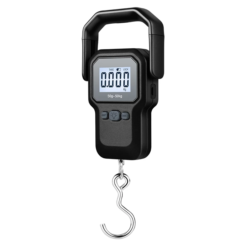 LCD Portable Hanging Travel Scale Electronic Luggage Scale Weight Digital Fish Scale