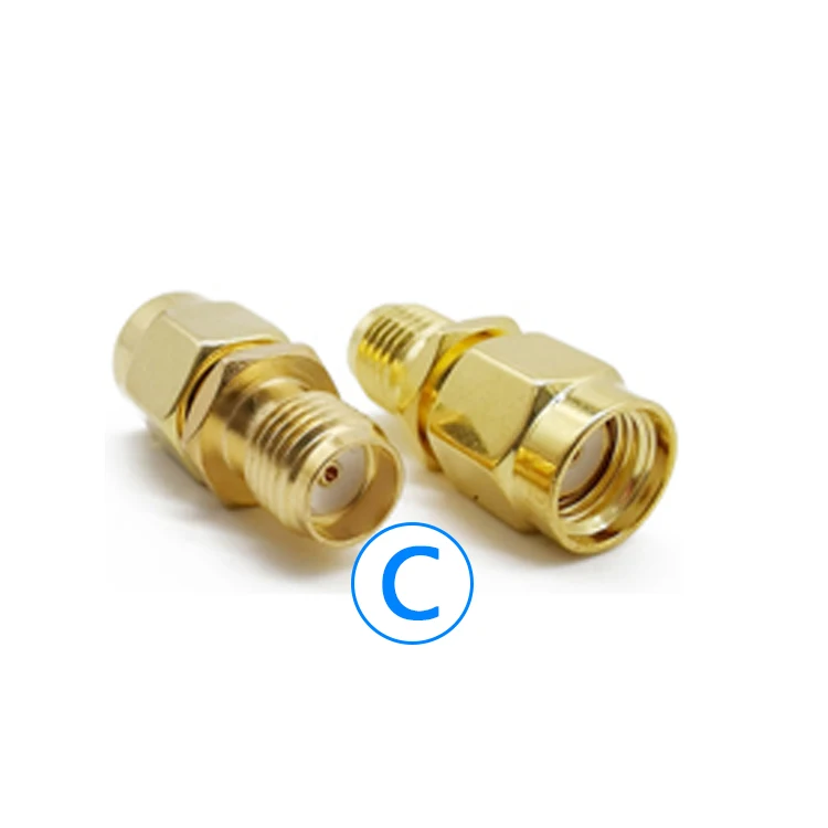  Коннектор sma rp-sma Tee прямоугольный адаптер BNC male TNC N-male N-female