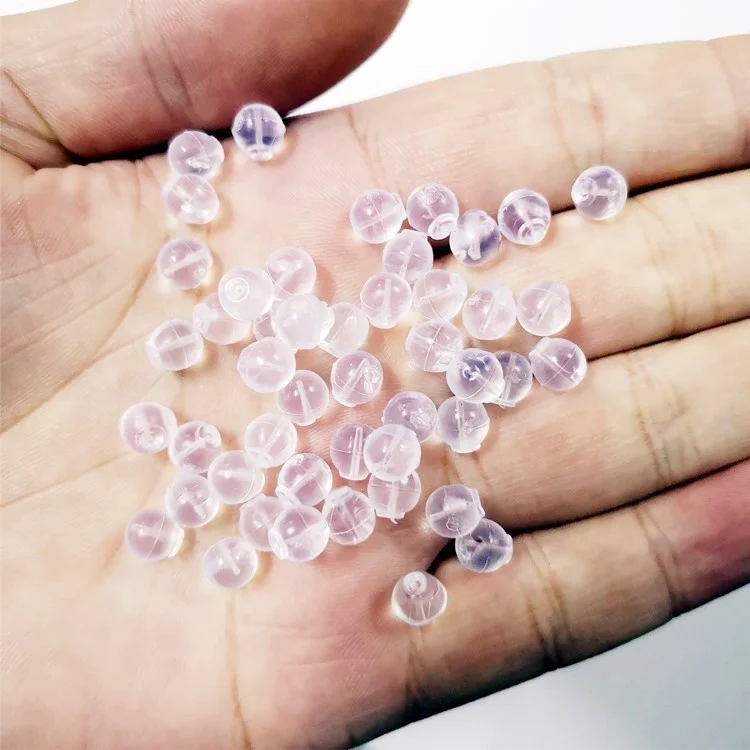 Wholesale Korean High Quality Ear Clip Silicone Pain Relief Ear Stud Earplugs Pads For Jewelry Earrings Accessories