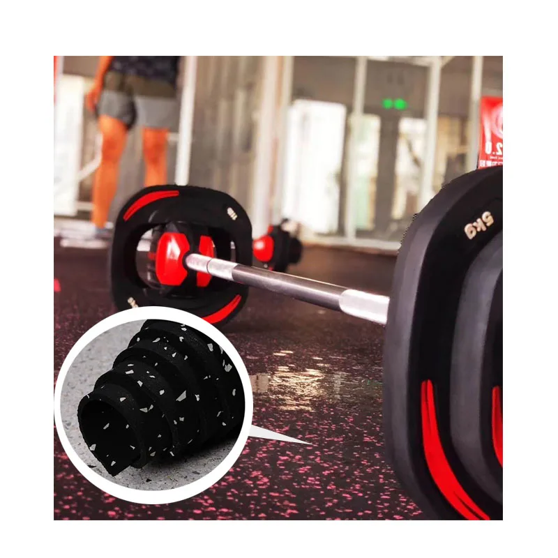 gymnasium thick black rubber mat gym flooring rubber mats roll