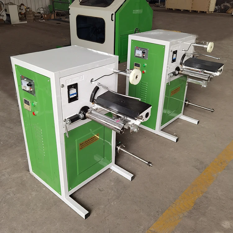 PP raffia rope spool winding machine twine rope rewinding machine