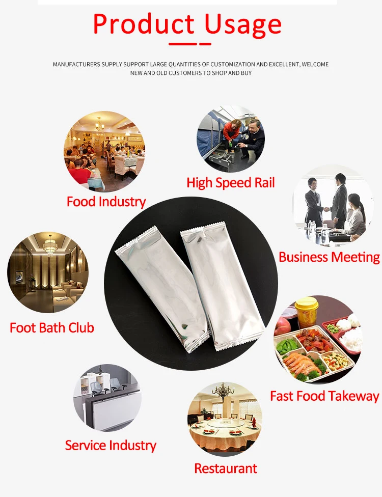 Factory Manufacturer Blank Design Single Pack Wet Wipes Cleaning Wet Tissue Custom Logo Wet Wipes