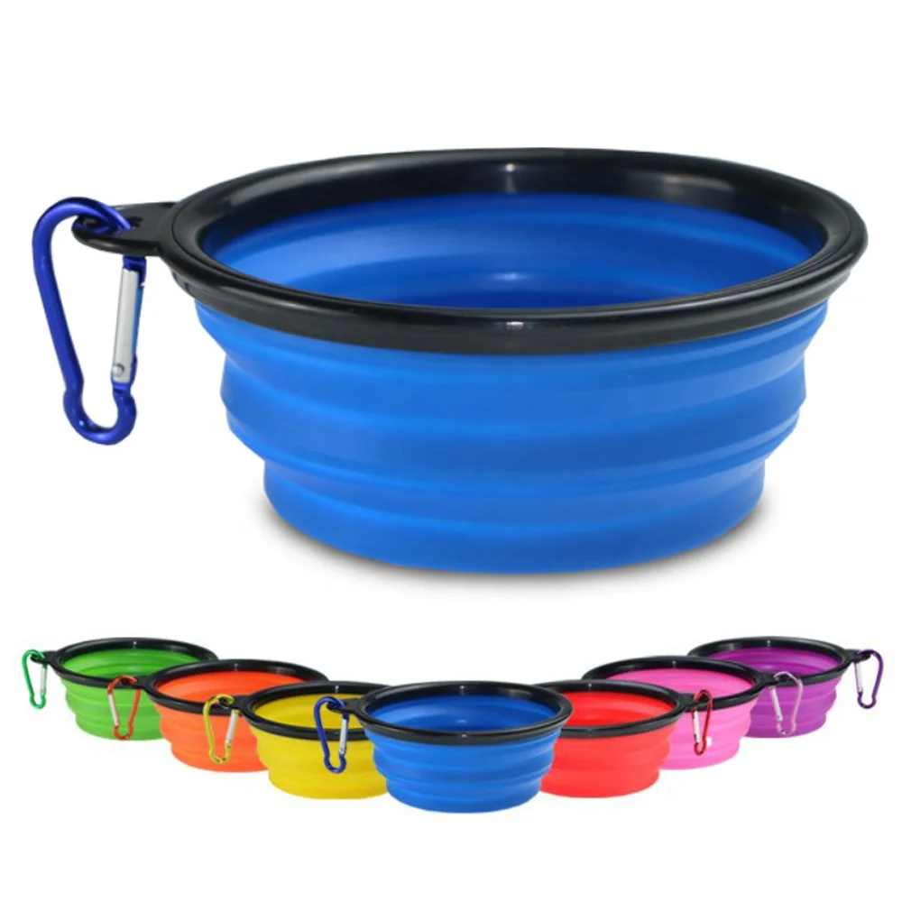Eco Friendly High Quality Dog Silicone Feeder Bowls Cheap Dog Accessories