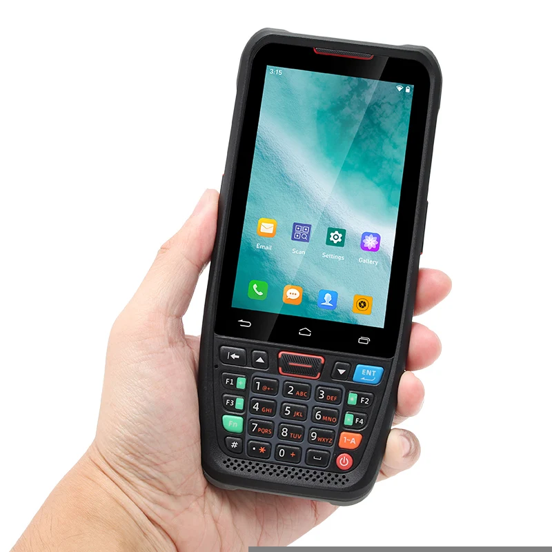 UNIWA HS002 Android 10 прочный 4-х дюймовый портативный сканер КПК 2D QR