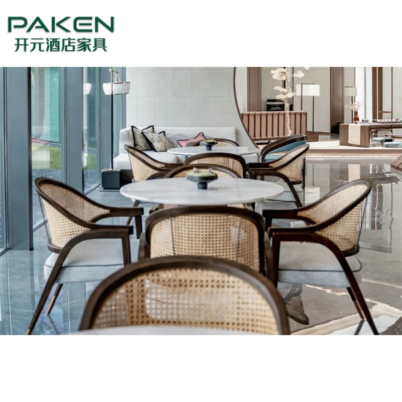 Foshan Commercial Coffee Shop Cafe Table And Chairs Sets Wooden Restaurant Furniture