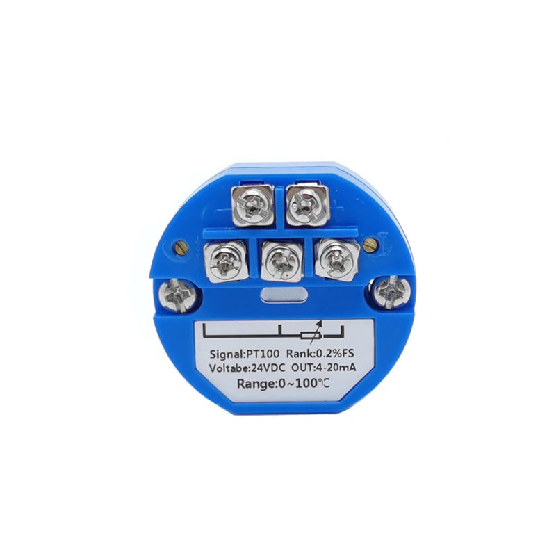 4-20mA 0-5V 0-10V -50-50 -50-100 -50-150 0-100 0-200C RTD PT100 Temperature Transmitter Sensor Module Thermal Resistance