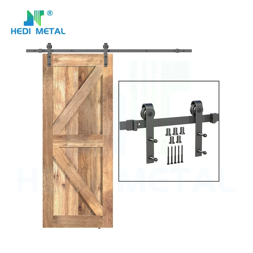 Transport Timber Concave Roller Building Material Teak Wood Double Design Simple Metal Pipe Gate Designs Door Sliding System