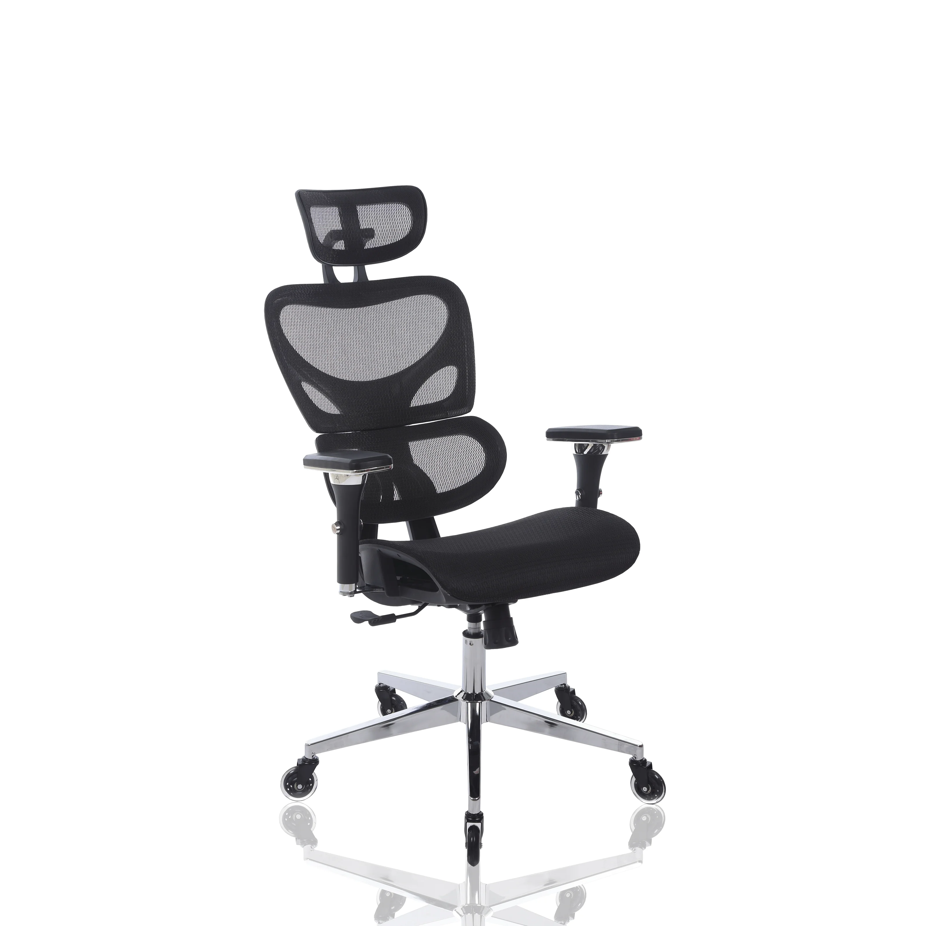 premium high back mesh chair high quality anji mesh office chair with lumbar support 4D armrest ergonomic mesh chair