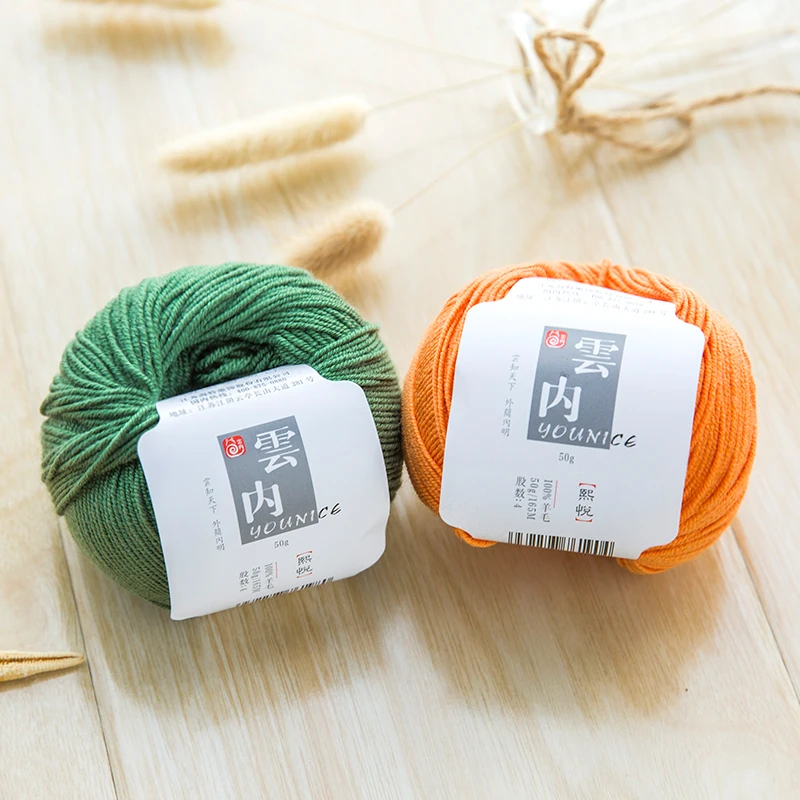 Yarncrafts высокое качество 4 слоя 100% мериносовая шерсть нежный вязание крючком DIY шапки и шарфа одежда пряжа для носков