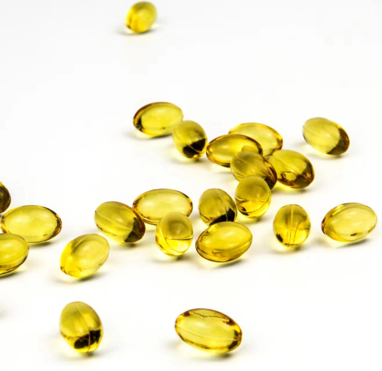 GMP factory  OEM /ODM 500 mg Oval  COD  liver oil  Vitamin D 3  soft capsule