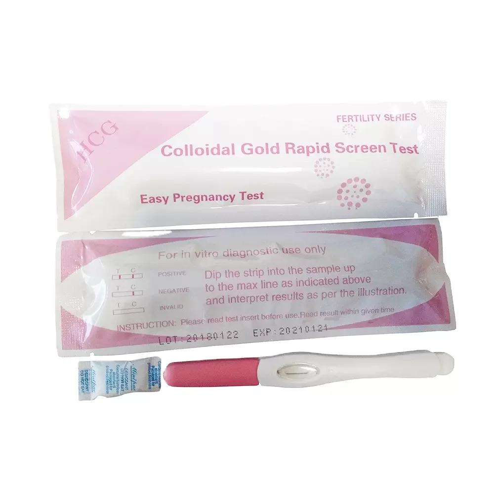 High sensitive pregnancy test kit rapid double check pregnancy test 2pcs HCG test pregnancy