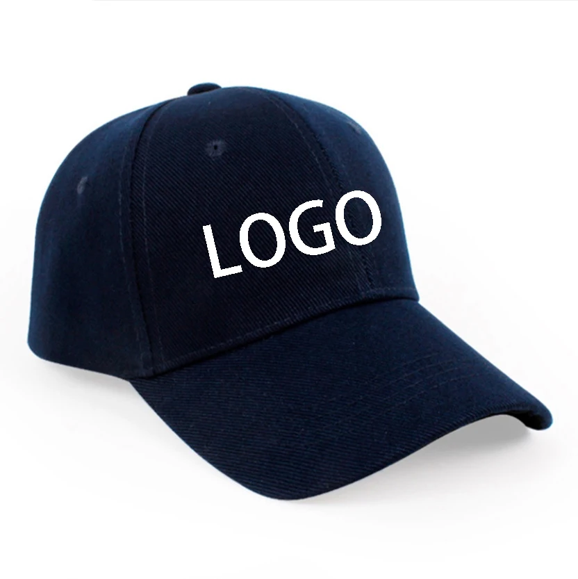 Custom logo baseball caps personalized embroidered logo sports hats