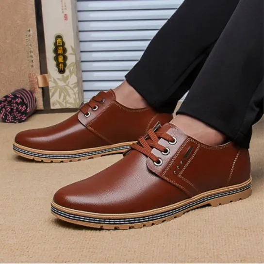 UP-0749J 2022 торжественная весенне-летняя из искусственной кожи; Туфли в деловом стиле; Мужские туфли