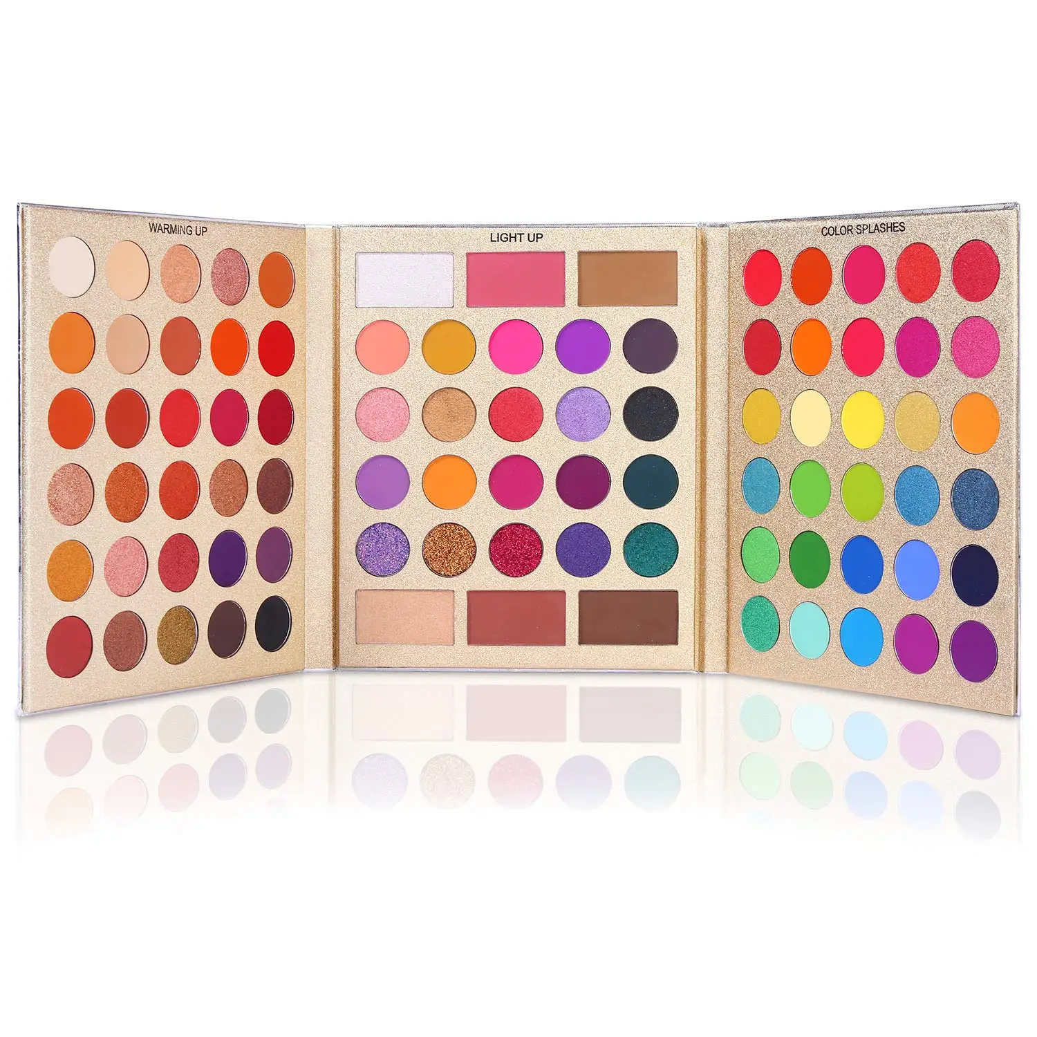 Holiday Gift Set Pro 86 Colors Makeup Kit Matte Shimmer Eye Shadow Highlighters Contour Blush Powder All In One Makeup Pallet