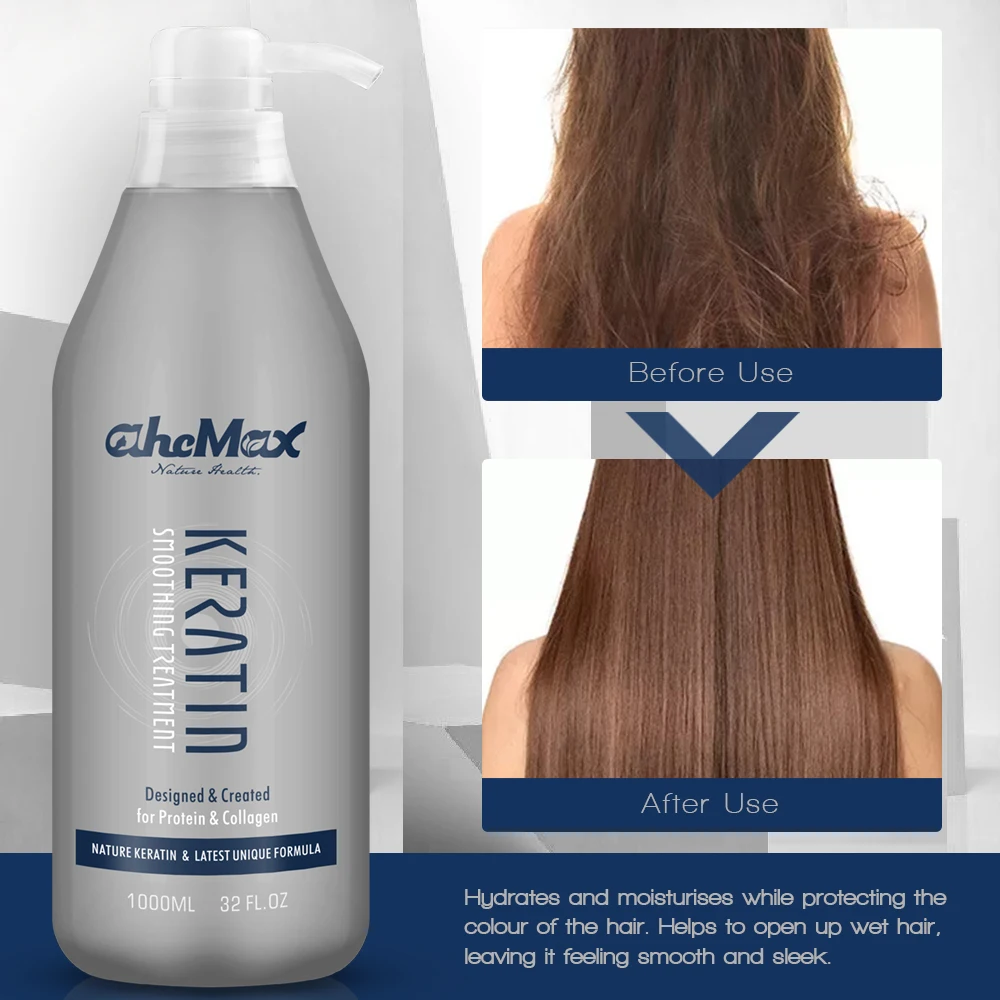 Professional Salon Milk White Repair Damaged Keratin Collagen Hair Care Products African Keratin Hair Care