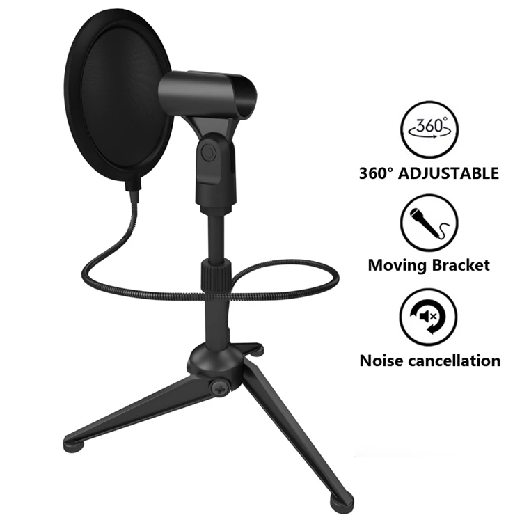 Подставка для микрофона, аксессуары для микрофона, изоляционный экран, подставка для микрофона с фильтром
