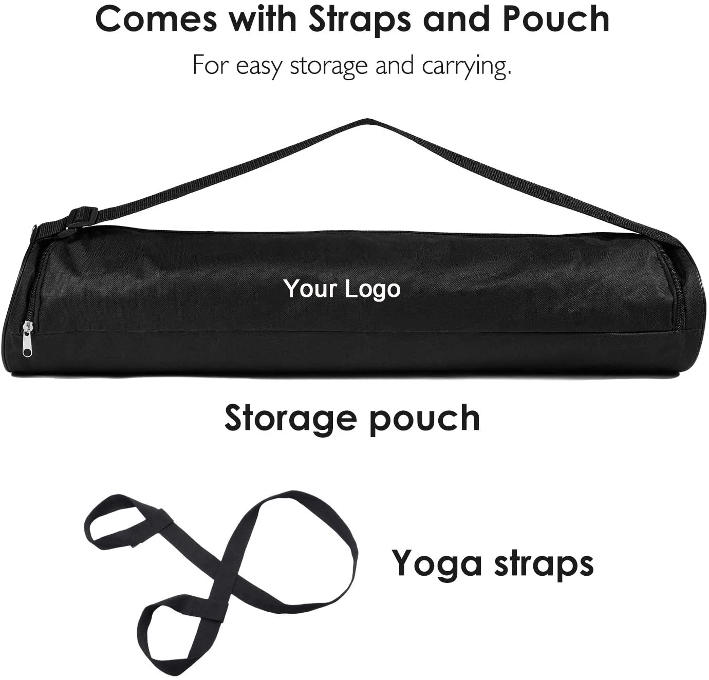 Custom Color High Density Non-Slip Workout Mat, Yoga Pilates Exercises Floor Exercise PU Mat Yoga