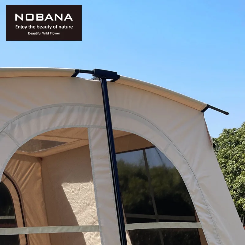 outdoor tent camping equipment rain-proof thickened multi-person tent camping large skylight canopy spring tent