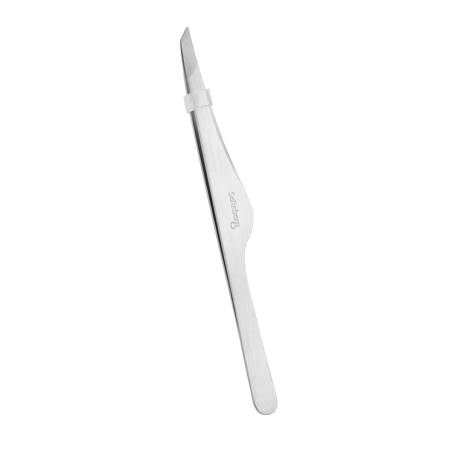 Customization Eyebrow Tweezers  Private Label Best Slant Eyebrow Tweezers Stainless Steel Hair Removal Eyelash Tweezers