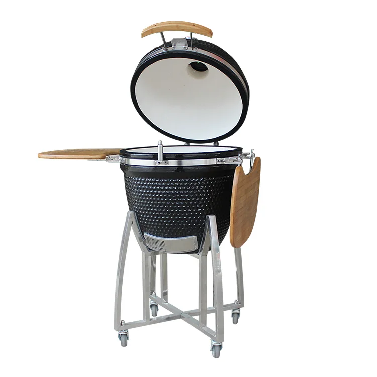 Auplex Green Barbecue big XL 21 inch pro Kamado Egg Charcoal Outdoor Kitchen BBQ Grill