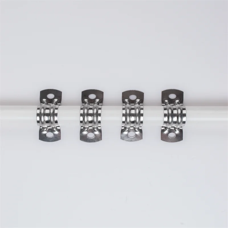 Finely Processed Professional Design Durable Wholesale Round Galv Steel Pipe Clamps