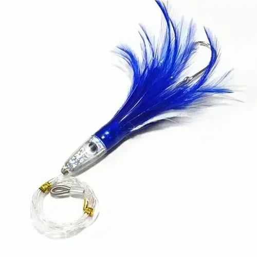 Gorgons 160mm 44g deep sea mackerel acrylic head squid octopus skirts trolling lures saltwater fishing tunan lures