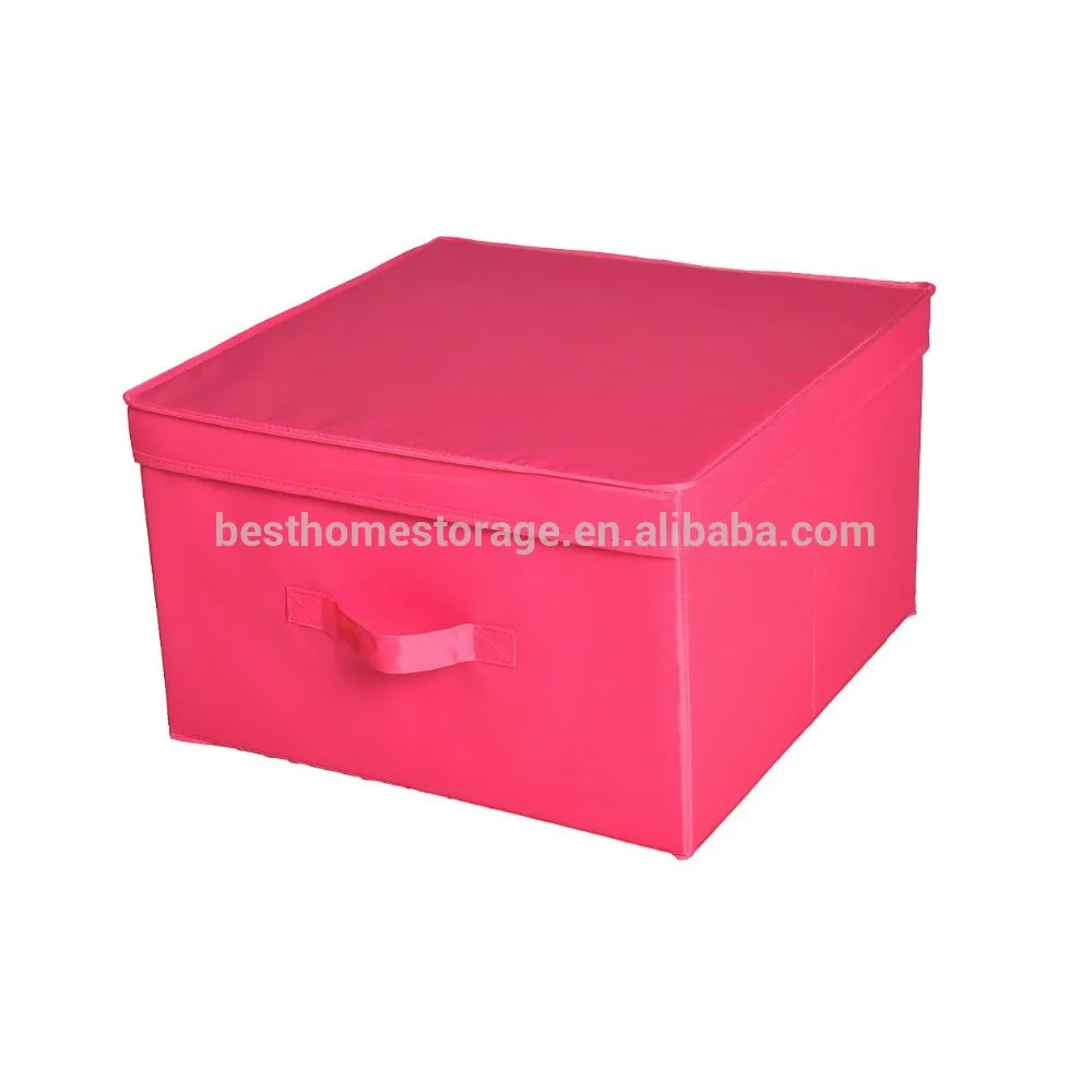 Foldable Storage Cubes many colour for option Fabric Storage Box For Clothes With lids,MANUFACTURER Direct Supply