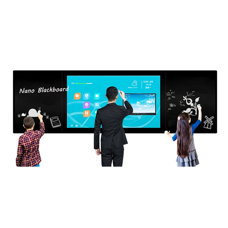  Ingscreen smart classroom nano blackboard touch screen wisdom lcd eletronic