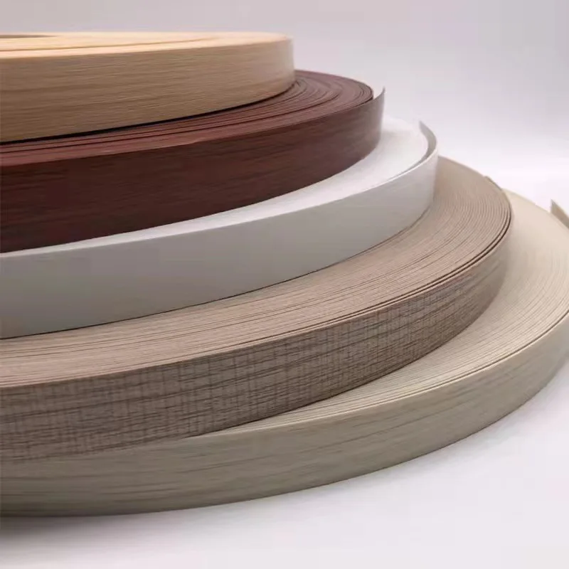 Wholesale Edge Banding Tapes Strip Plastic Acrylic 0.25Mm-3.0Mm Pvc Edge Banding Tape For Furniture