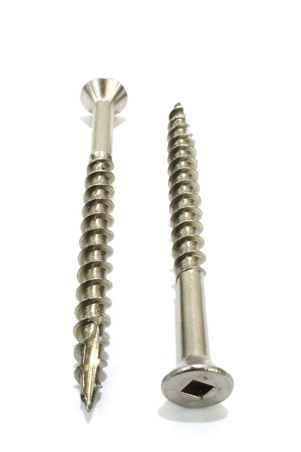 Stainless Needle  Cutting Point Screws  Square Drive Bugle