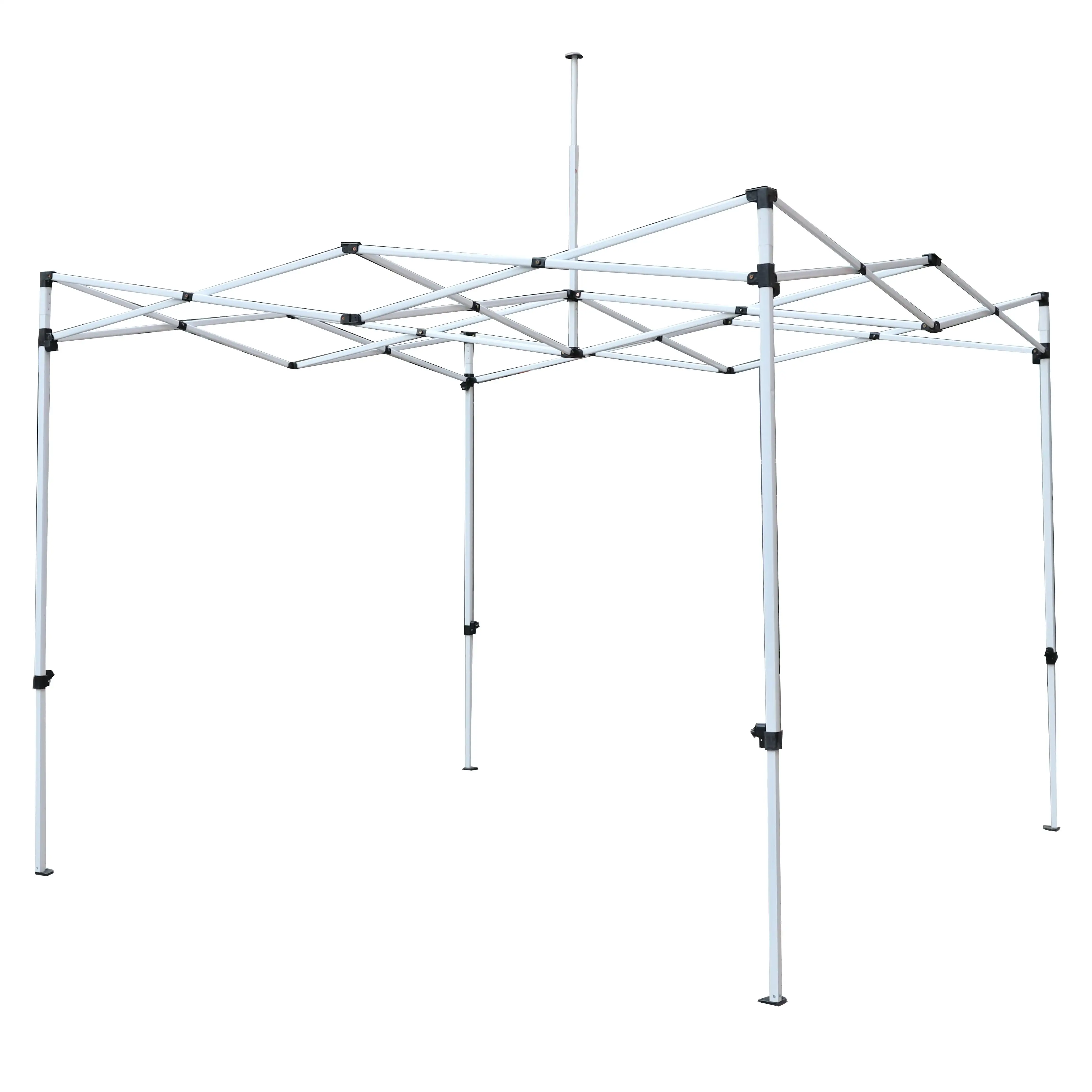 Outdoor Advertising Tent with Square Steel Gazabo Frame and Nylon Connectors for Trade Show Exhibitions